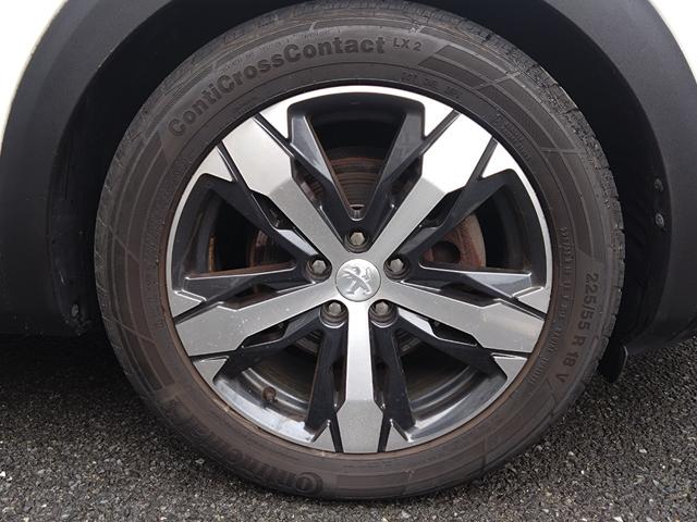 3008 GTライン 純正フルセグナビ ハーフレザー ACC LEDライト 衝突軽減B 電動リアゲート バックカメラ レーンキープ オートライト ブラインドスポットモニター ETC 純正18インチAW(60枚目)