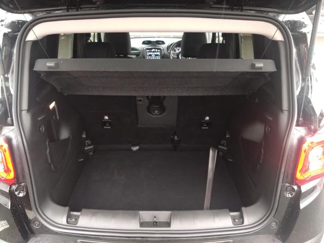 ジープ・レネゲード リミテッド 黒レザー LEDライト カープレイ アンドロイドオート ACC 衝突軽減 シートヒーター 純正グルセグナビ バックカメラ パークソナー ステアリングヒーター ブラインドスポット ETC 純正17AW(59枚目)