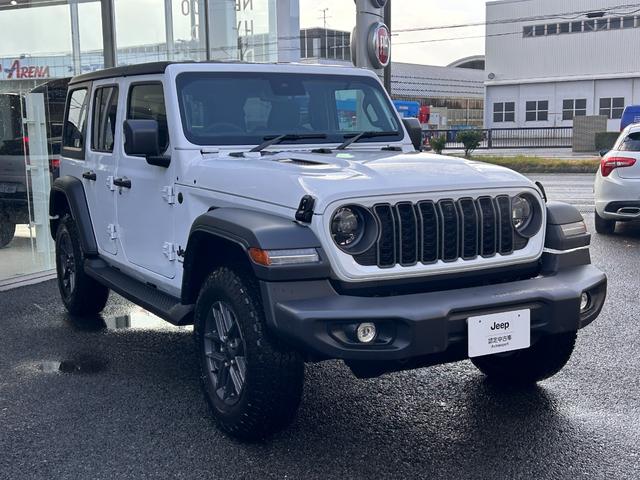 ジープ・ラングラーアンリミテッド スポーツ 後期モデル LEDライト 純正ナビ(46枚目)