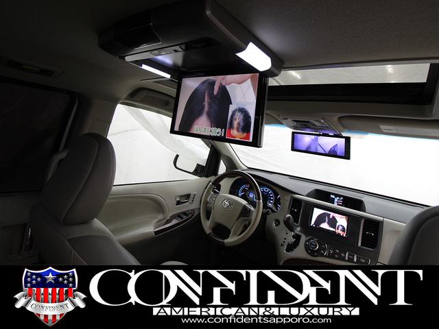 シエナ 　リミテッド　４ＷＤ　社外２２インチＡＷ　車高調　ツインサンルーフ　両側パワースライドドア　格納サードシート　地デジ・ナビ　フロント・サイド・バックカメラ　電動格納ミラー　ＢＳＭ　フリップダウンモニター（47枚目）