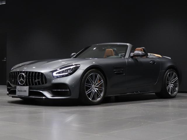 ＧＴ Ｃ　ロードスター　５５７ＰＳ　ＡＭＧカーボンセラミックブレーキ　Ｂｕｒｍｅｓｔｅｒハイエンド　フルレザー仕様ブラウン　ＡＭＧ１９／２０インチ鍛造ＡＷ　ＡＭＧイルミネーテッドステップカバー（3枚目）