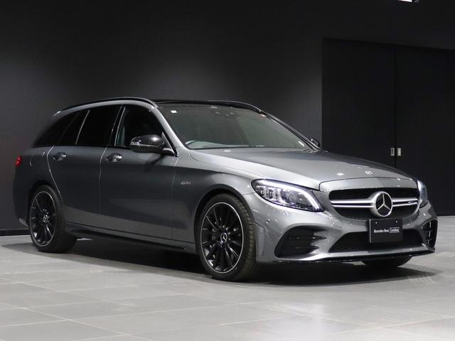 Ｃクラスステーションワゴン Ｃ４３　４マチック　ステーションワゴン　後期モデル　パノラミックスライディングルーフ　ＡＭＧエグゾースト　マットブラックＡＭＧ１９インチＡＷ　ＡＭＧ　ＲＩＤＥサス　コックピッドＤ　フットトランクＯＰ　Ｂｕｒｍｅｓｔｅｒ　ＨＵＤ（9枚目）