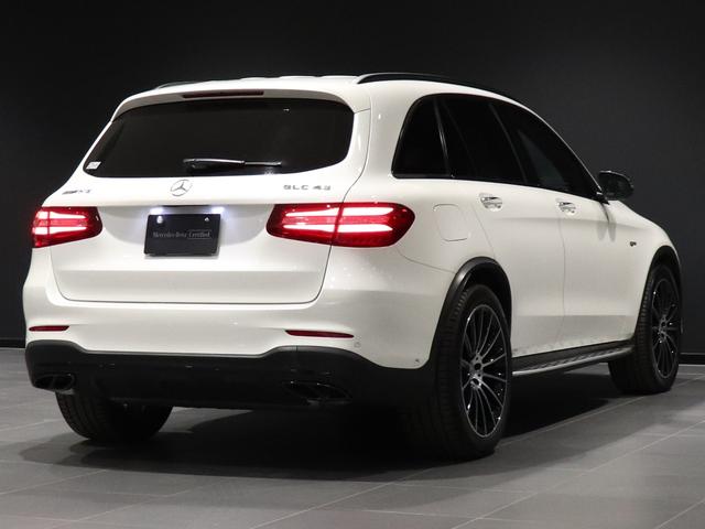 ＧＬＣ４３　４マチック　レザーエクスクルーシブＰＫＧ　ＡＭＧエグゾースト　ナイトＰＫＧ　パノラミックスライディングルーフ　Ｂｕｒｍｅｓｔｅｒ　エアバランスＰＫＧ　ＡＭＧ　ＲＩＤＥ＋ＡＩＲサス　アンビエントライト　ＨＵＤ(14枚目)