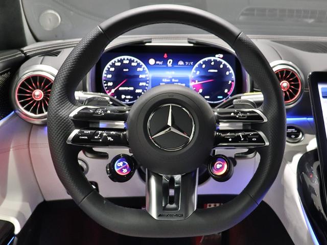 ＧＴ ４３　クーペ　ＡＭＧパフォーマンスＰＫＧ　パノラミックルーフ　ナッパレザーシート（クリスタルホワイト／ブラックネバグレーシートベルト　ＡＭＧパフォーマンスシート　ヘッドアップディスプレイ　可倒式リアシート（23枚目）