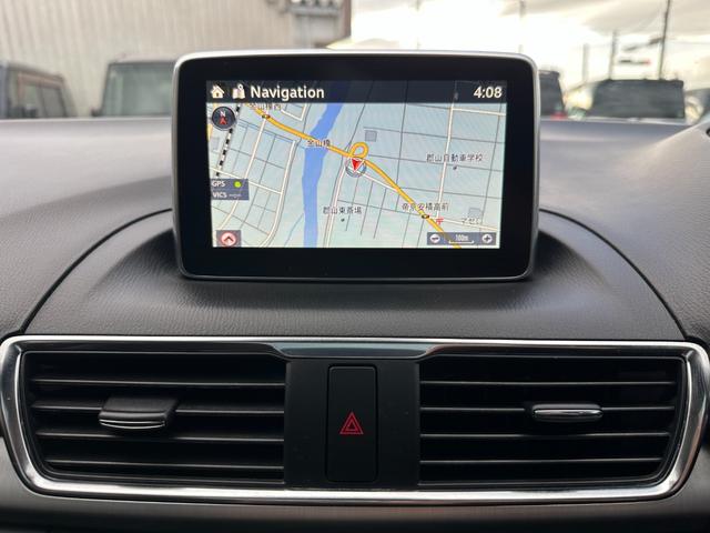 アクセラスポーツ ＸＤ　６ＭＴ／サンルーフ／ナビ／Ｂカメ／Ｂｌｕｅｔｏｏｔｈ／ＴＶ／スマートキー／ＨＩＤ／レーダークルコン／衝突軽減ブレーキ／車線免脱警報システム／ハーフレザーシート／シートヒーター／ＡＵＴＯライト（9枚目）