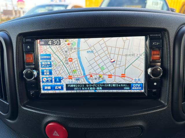 キューブ １５Ｘ　ナビ／バックカメラ／Ｂｌｕｅｔｏｏｔｈ／関東仕入れ／禁煙車／ＴＶ／ＤＶＤ／ＥＴＣ／インテリキー／プッシュスタート／タイミングチェーン．／フロントフォグ／ＡＷ／ドアバイザー／ＰＶガラス（65枚目）