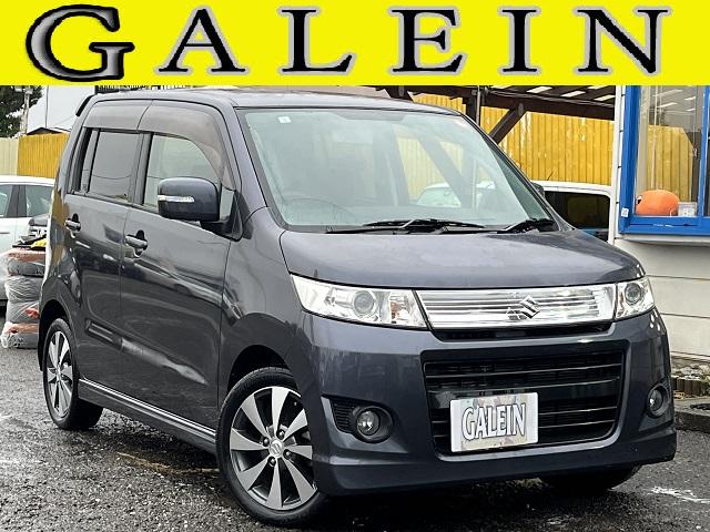 ワゴンＲスティングレー Ｔ　検・２年／２．８万キロ／禁煙車／ナビ／関東仕入／ターボ車／スマートキー／オートＡＣ／Ｔチェーン車／パドルシフト／ＭＴモード付／オートライト／専用エアロ／専用１５ＡＷ／ドアバイザー／ＨＩＤ（2枚目）