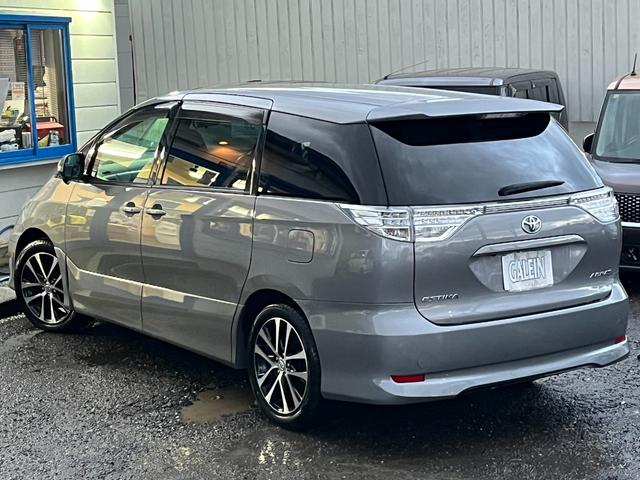 エスティマ アエラス　検２年／後期／ナビ／Ｂカメラ／ＢＴ接／禁煙／両側電動スライド／後席モニター／Ｄ記録簿／ＤＶＤ再生／ＴＶ／クルコン／ＨＩＤ／本革巻きステア／Ｐスタート／スマキー／Ｔチェーン／オートＡＣ／ドラレコ（15枚目）