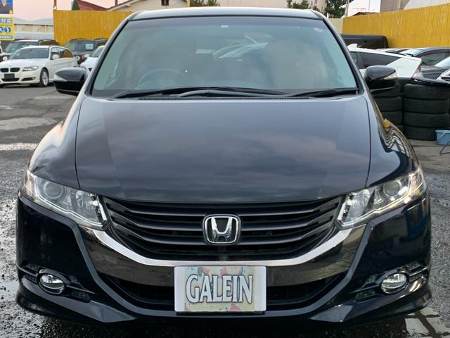 オデッセイ アブソルート ナビ Bカメラ 後席モニター 関東仕入 禁煙 TV DVD再生 HID ETC 純正18AW キーレス Tチェーン Mウィンカー(50枚目)