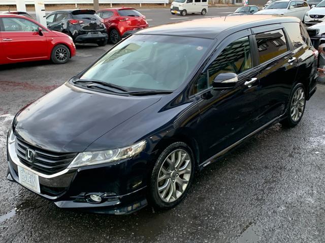 オデッセイ アブソルート ナビ Bカメラ 後席モニター 関東仕入 禁煙 TV DVD再生 HID ETC 純正18AW キーレス Tチェーン Mウィンカー(52枚目)