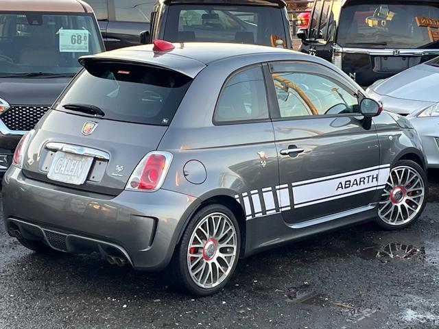 アバルト５９５ ツーリズモ　検２年／ＥＴＣ／キーレス／ＨＩＤ／禁煙車／関東仕入／パドルシフト／レコードモンツァマフラー装備車／専用ヘッドレスト一体型レザースポーツシート／ＫＯＮＩ製アブソーバー／フォグランプ／ブーストメーター（58枚目）