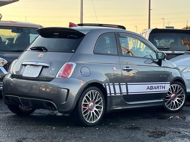 アバルト５９５ ツーリズモ　検２年／ＥＴＣ／キーレス／ＨＩＤ／禁煙車／関東仕入／パドルシフト／レコードモンツァマフラー装備車／専用ヘッドレスト一体型レザースポーツシート／ＫＯＮＩ製アブソーバー／フォグランプ／ブーストメーター（60枚目）