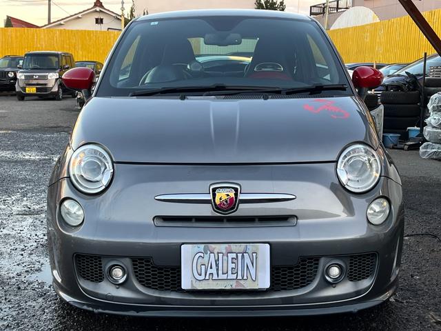 アバルト５９５ ツーリズモ　検２年／ＥＴＣ／キーレス／ＨＩＤ／禁煙車／関東仕入／パドルシフト／レコードモンツァマフラー装備車／専用ヘッドレスト一体型レザースポーツシート／ＫＯＮＩ製アブソーバー／フォグランプ／ブーストメーター（78枚目）