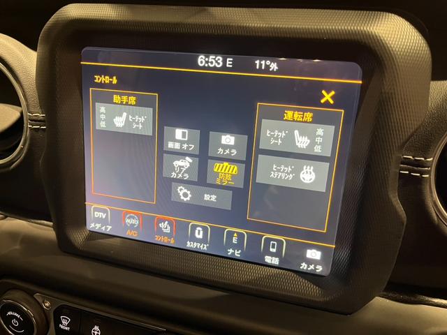 ジープ・ラングラーアンリミテッド サハラ　ワンオーナー　認定中古車　純正ＡＷ　前席シートヒーター　ＬＥＤヘッドライト　純正サイドステップ　ドラレコ（前後）　バック・サイド・フロントカメラ　ＡＣＣ　ＢＳＭ　ステアリングヒーター　ＥＴＣ（13枚目）