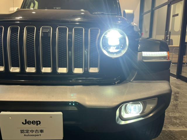 ジープ・ラングラーアンリミテッド サハラ　ワンオーナー　認定中古車　純正ＡＷ　前席シートヒーター　ＬＥＤヘッドライト　純正サイドステップ　ドラレコ（前後）　バック・サイド・フロントカメラ　ＡＣＣ　ＢＳＭ　ステアリングヒーター　ＥＴＣ（46枚目）