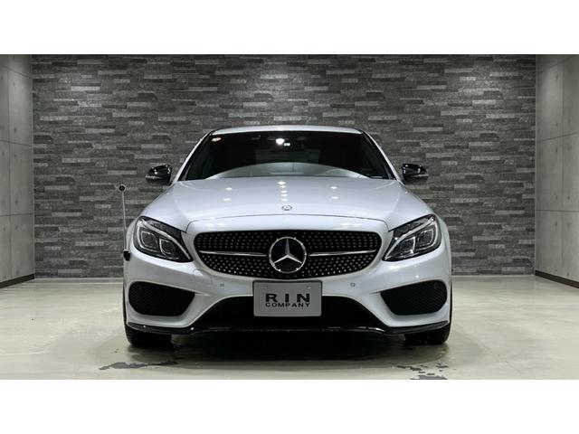 Ｃクラス Ｃ４５０　ＡＭＧ　４マチック　エクスクルーシブＰＫＧ・Ｂｒｕｍｅｓｔｅｒ・レーダーセフティＰＫＧ・ＡＭＧスポーツサス・ＡＭＧ１９インチ・ＨＵＤ・ロゴキャリパー・ＡＭＧデザインエクステリア・クロームエグゾースト・トランクスポイラー（3枚目）