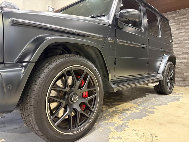 Gクラス G63 AMGレザーエクスクルーシブパッケージ ナッパレザーシートフルレザー仕様 22インチAW アンビエントライト スライディングルーフ(33枚目)