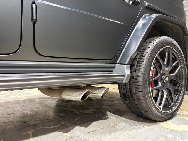 Gクラス G63 AMGレザーエクスクルーシブパッケージ ナッパレザーシートフルレザー仕様 22インチAW アンビエントライト スライディングルーフ(36枚目)