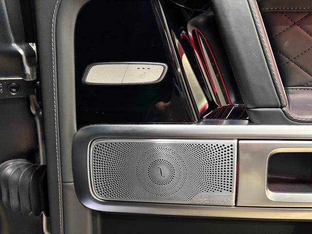 Gクラス G63 AMGレザーエクスクルーシブパッケージ ナッパレザーシートフルレザー仕様 22インチAW アンビエントライト スライディングルーフ(55枚目)