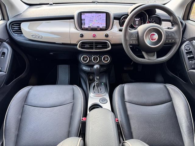 500X ポップスター プラス 車検整備付き カロッツェリア8型ナビTV 地デジ Bカメラ ブラックレザーシート シートヒーター パワーシート 純正18AW キセノンライト 外16AW付き冬タタイヤ付属 禁煙車(8枚目)