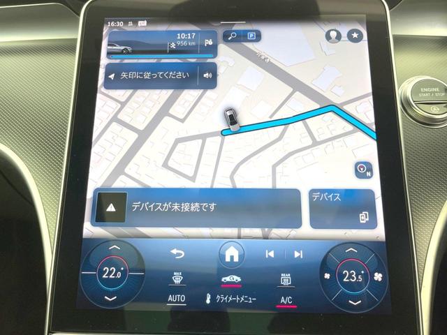 Ｃクラスオールテレイン Ｃ２２０ｄ　４マチック　オールテレイン　現行モデル　レザーエクスクルーシブパッケージ　パノラミックスライデイングルーフ　レーダーセーフティパッケージ　黒革シート　シートヒーター　純正ナビ　全周囲カメラ　電動リアゲート　パークトロニック（5枚目）