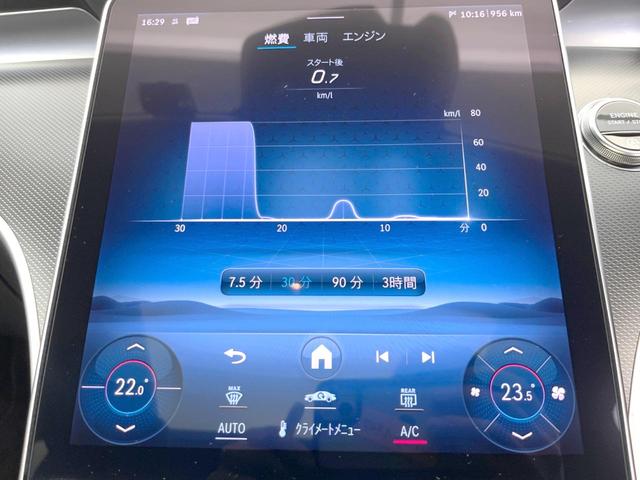 Ｃクラスオールテレイン Ｃ２２０ｄ　４マチック　オールテレイン　現行モデル　レザーエクスクルーシブパッケージ　パノラミックスライデイングルーフ　レーダーセーフティパッケージ　黒革シート　シートヒーター　純正ナビ　全周囲カメラ　電動リアゲート　パークトロニック（31枚目）