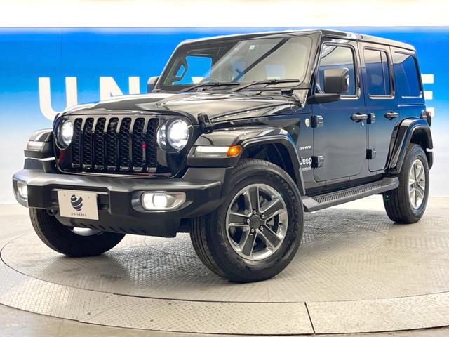 ジープ・ラングラーアンリミテッド サハラ 「Jeep」刺?入り黒革シート シートヒーター アダプティブクルーズコントロール LEDヘッドランプ バック・サイド・フロントカメラ クリアランスソナー 純正ナビTV Bluetooth ETC(14枚目)