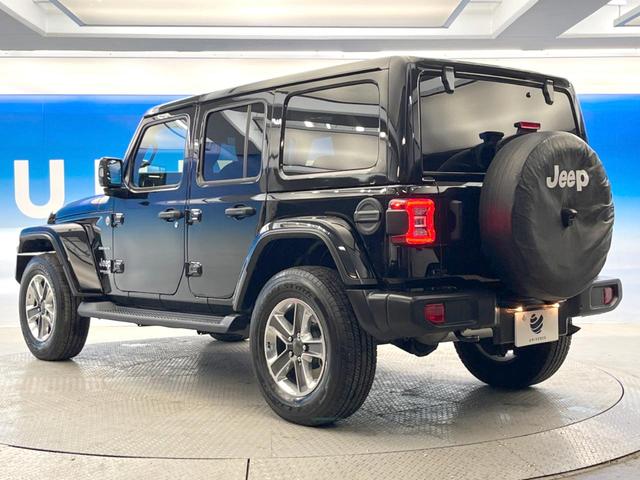 ジープ・ラングラーアンリミテッド サハラ 「Jeep」刺?入り黒革シート シートヒーター アダプティブクルーズコントロール LEDヘッドランプ バック・サイド・フロントカメラ クリアランスソナー 純正ナビTV Bluetooth ETC(15枚目)