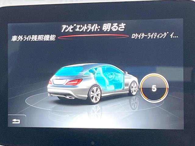 ＣＬＡクラス シューティングブレーク ＣＬＡ２５０シュポルト４マチックシュティングブレーク　レーダーセーフティパッケージ　パノラミックスライディングルーフ　電動リアゲート　パワーシート　シートヒーター　キーレスゴー　バックカメラ　クリアランスソナー　純正ナビ　Ｂｌｕｅｔｏｏｔｈ　地デジＴＶ（45枚目）