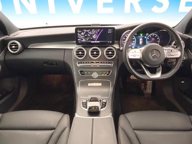 Ｃクラス Ｃ２００　４マチックロレウスエデシンスポーツプラスＰ　特別仕様車　パノラミックスライディングルーフ　レーダーセーフティパッケージ　エアサスペンション　ヘッドアップディスプレイ　黒革シート　パワーシート　シートヒーター　マルチビームＬＥＤ　純正ナビＴＶ（2枚目）