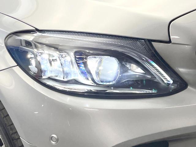 Ｃクラス Ｃ２００　４マチックロレウスエデシンスポーツプラスＰ　特別仕様車　パノラミックスライディングルーフ　レーダーセーフティパッケージ　エアサスペンション　ヘッドアップディスプレイ　黒革シート　パワーシート　シートヒーター　マルチビームＬＥＤ　純正ナビＴＶ（9枚目）