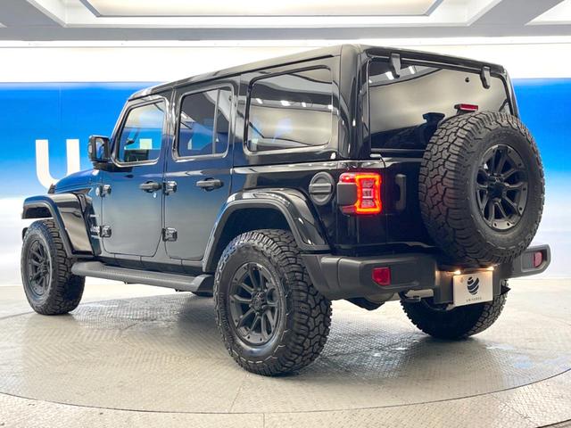 ジープ・ラングラーアンリミテッド サハラ 純正ナビ バックカメラ レーダークルーズコントロール 黒革シート シートヒーター ステアリングヒーター ALPINEサウンドシステム LEDヘッドライト ETC 17インチアルミホイール(20枚目)