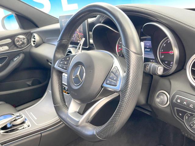 Cクラス C200 4マチックアバンギャルド AMGライン レーダーセーフティーパッケージ ベーシックパッケージ レザーエクスクルーシブパッケージ 革シート 純正ナビ アダプティブクルーズコントロール BLUETOOTH バックカメラ スマートキー ETC(11枚目)