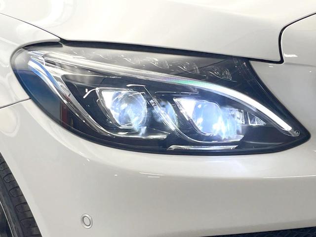 Cクラス C200 4マチックアバンギャルド AMGライン レーダーセーフティーパッケージ ベーシックパッケージ レザーエクスクルーシブパッケージ 革シート 純正ナビ アダプティブクルーズコントロール BLUETOOTH バックカメラ スマートキー ETC(13枚目)