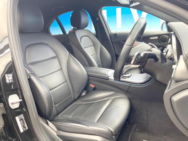 Cクラス C200 4マチックアバンギャルド AMGライン レーダーセーフティパッケージ ベーシックパッケージ 黒革シート シートヒーター ディストロニックプラス 純正ナビ バックカメラ パークトロニック LEDヘッドライト ブラインドスポットアシスト(9枚目)