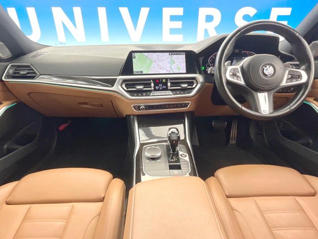 3シリーズ 320d xDrive Mスポーツ ハイラインパッケージ コンフォートパッケージ 茶革シート シートヒーター アクティブクルーズコントンロール 純正ナビ 全周囲カメラ Mスポーツサスペンション LEDヘッドライト パドルシフト(2枚目)