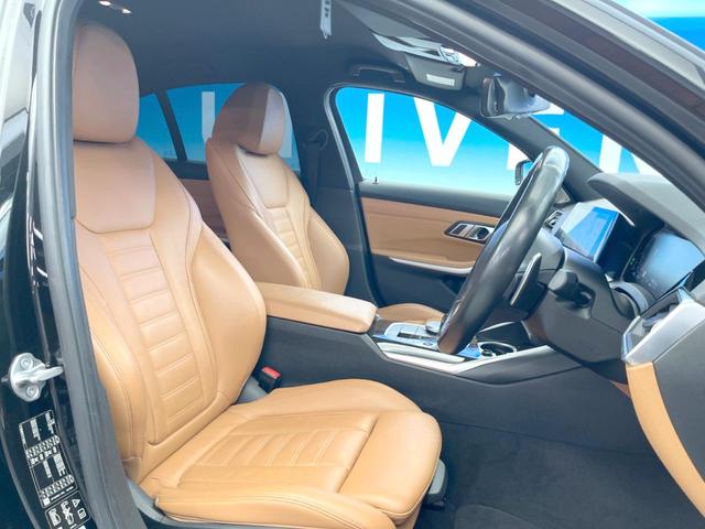 3シリーズ 320d xDrive Mスポーツ ハイラインパッケージ コンフォートパッケージ 茶革シート シートヒーター アクティブクルーズコントンロール 純正ナビ 全周囲カメラ Mスポーツサスペンション LEDヘッドライト パドルシフト(9枚目)