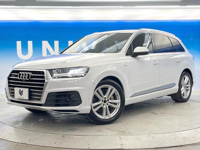 Ｑ７ ２．０ＴＦＳＩクワトロ　Ｓラインパッケージ　７シーターパッケージ　マトリクスＬＥＤヘッドランプ　バーチャルコックピット　黒革シート　シートヒーター　アダプティブクルーズコントロール　純正ＭＭＩナビ　全周囲カメラ　４ゾーンＡＣ　メモリパワーシート（18枚目）