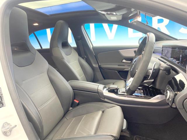 Aクラス A45 S 4マチック+ パノラミックスライディングルーフ アドバンストPKG レーダーセーフティPKG 純正ナビ/TV 全周囲カメラ 黒革バケットシート シートヒーター 純正19インチアルミホイール ヘッドアップディスプレイ(11枚目)