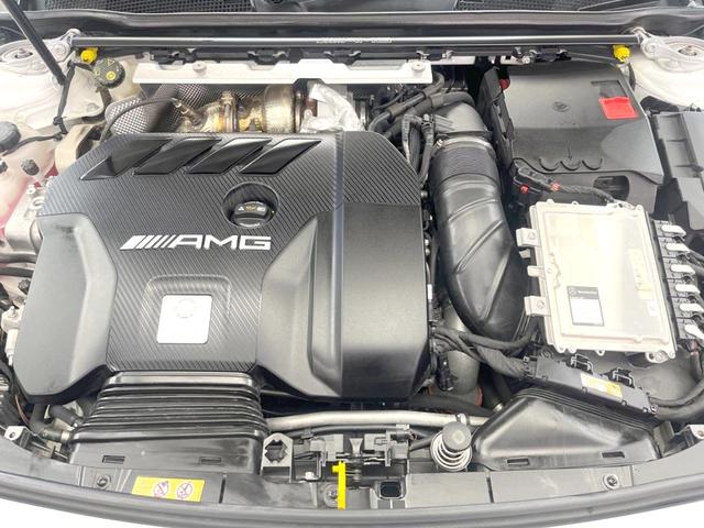 Aクラス A45 S 4マチック+ パノラミックスライディングルーフ アドバンストPKG レーダーセーフティPKG 純正ナビ/TV 全周囲カメラ 黒革バケットシート シートヒーター 純正19インチアルミホイール ヘッドアップディスプレイ(22枚目)