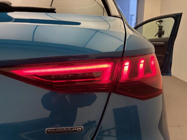 A3 スポーツバック40TFSIクワトロアドバンスド 禁煙車/4WD/ワンオーナー/スポーツバック/クルーズコントロール/純正バックカメラ/Bluetooth/AppleCarplay/フルセグTV純正ホイール/LEDヘッドライト(9枚目)