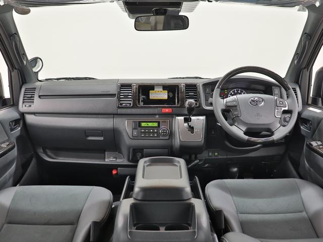 ハイエースバン スーパーGL ダークプライムII デュアルパワースライドドア リヤヒーター&クーラー スマートエントリー トヨタセーフティセンス アクセサリーコンセント プッシュ式オートエアコン 純正フロアマット(2枚目)