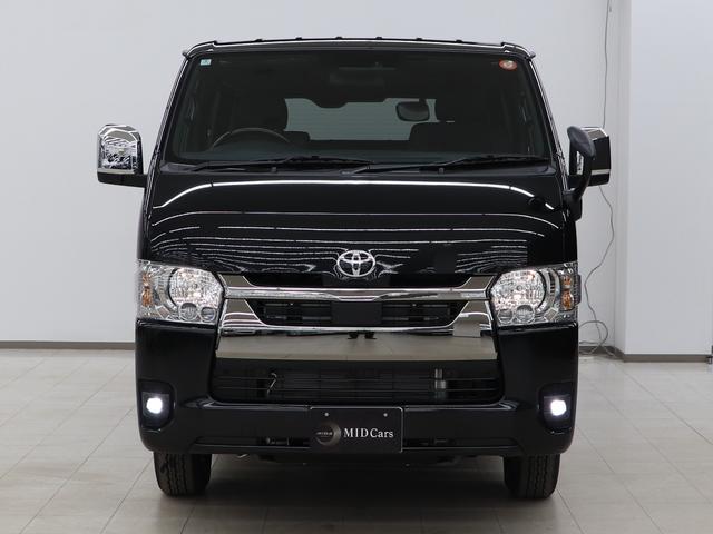 ハイエースバン スーパーGL ダークプライムII デュアルパワースライドドア リヤヒーター&クーラー スマートエントリー トヨタセーフティセンス アクセサリーコンセント プッシュ式オートエアコン 純正フロアマット(7枚目)