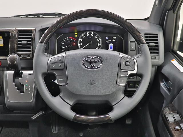 ハイエースバン スーパーGL ダークプライムII デュアルパワースライドドア リヤヒーター&クーラー スマートエントリー トヨタセーフティセンス アクセサリーコンセント プッシュ式オートエアコン 純正フロアマット(22枚目)