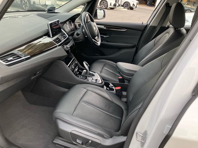 ２シリーズ ２１８ｄアクティブツアラー　ラグジュアリー　認定中古車　タイヤ４本新品　アクティブクルーズコントロ―ル　ブラックレザーシート　シートヒーター　ヘッドアップディスプレイ（14枚目）