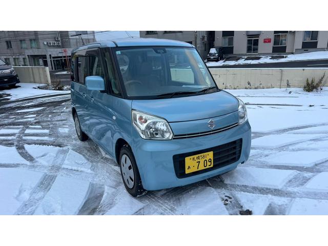 スペーシア 4WD プッシュスタート バックカメラモニター(2枚目)