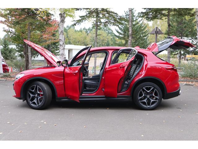 ステルヴィオ ファーストエディション レザーエクスクルーシブ 20インチ レッドキャリパー(10枚目)