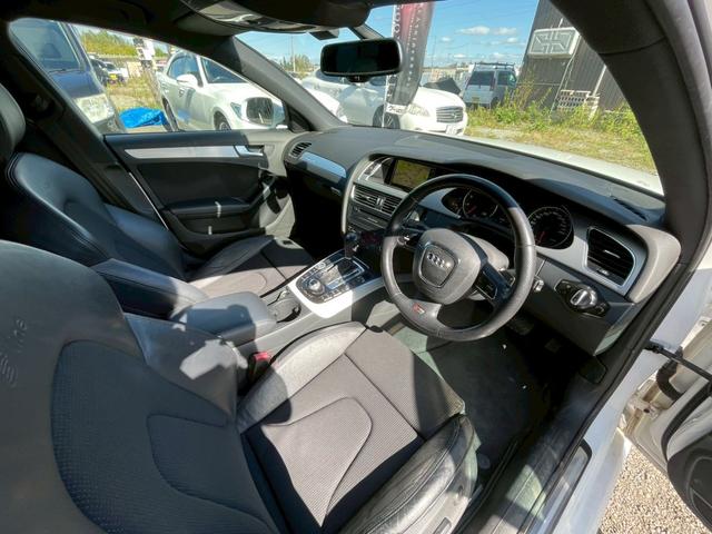 Ａ４ ２．０ＴＦＳＩクワトロ　オートエアコン　盗難防止システム　ナビ　ＡＢＳ　パワーウィンドウ　Ｐシート　パワーステアリング　エアバッグ　ＨＤＤナビ　４ｗｄ　ＥＴＣ　電動格納ミラー（6枚目）