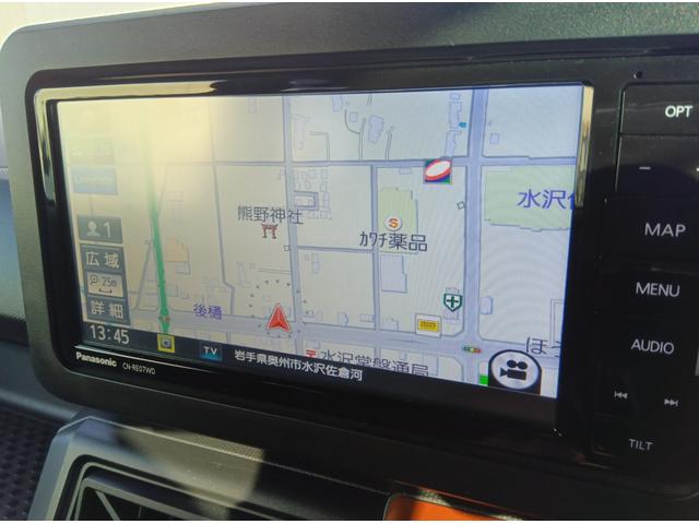 タフト G ワンオーナー 衝突軽減ブレーキ 横滑り防止 アイドリングストップ 地デジ対応社外ナビ バックカメラ 純正AW サンルーフ シートヒーター スマートキー プッシュスタート(8枚目)