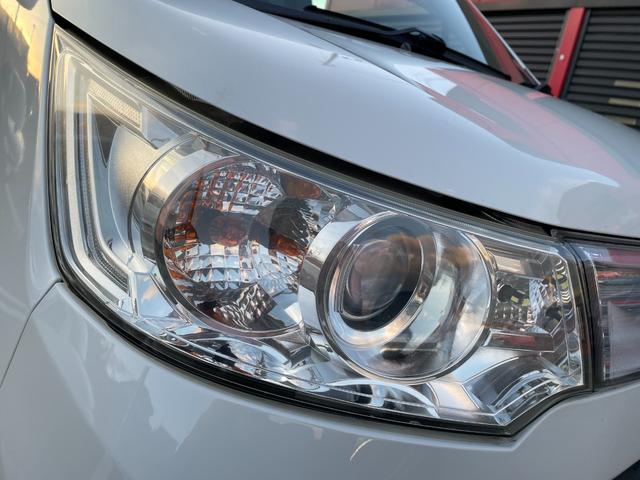 ワゴンＲスティングレー Ｔ　ターボ　ナビ　ＴＶ　ＢＴ接続　ＨＩＤ　オートライト　関東仕入　スマートキー　パドルシフト　ＣＤ＆ＤＶＤ　ミラーウィンカー　ドアバイザー　フォグ　プライバシーガラス　純正アルミ　ＡＵＴＯエアコン　電格Ｍ（11枚目）